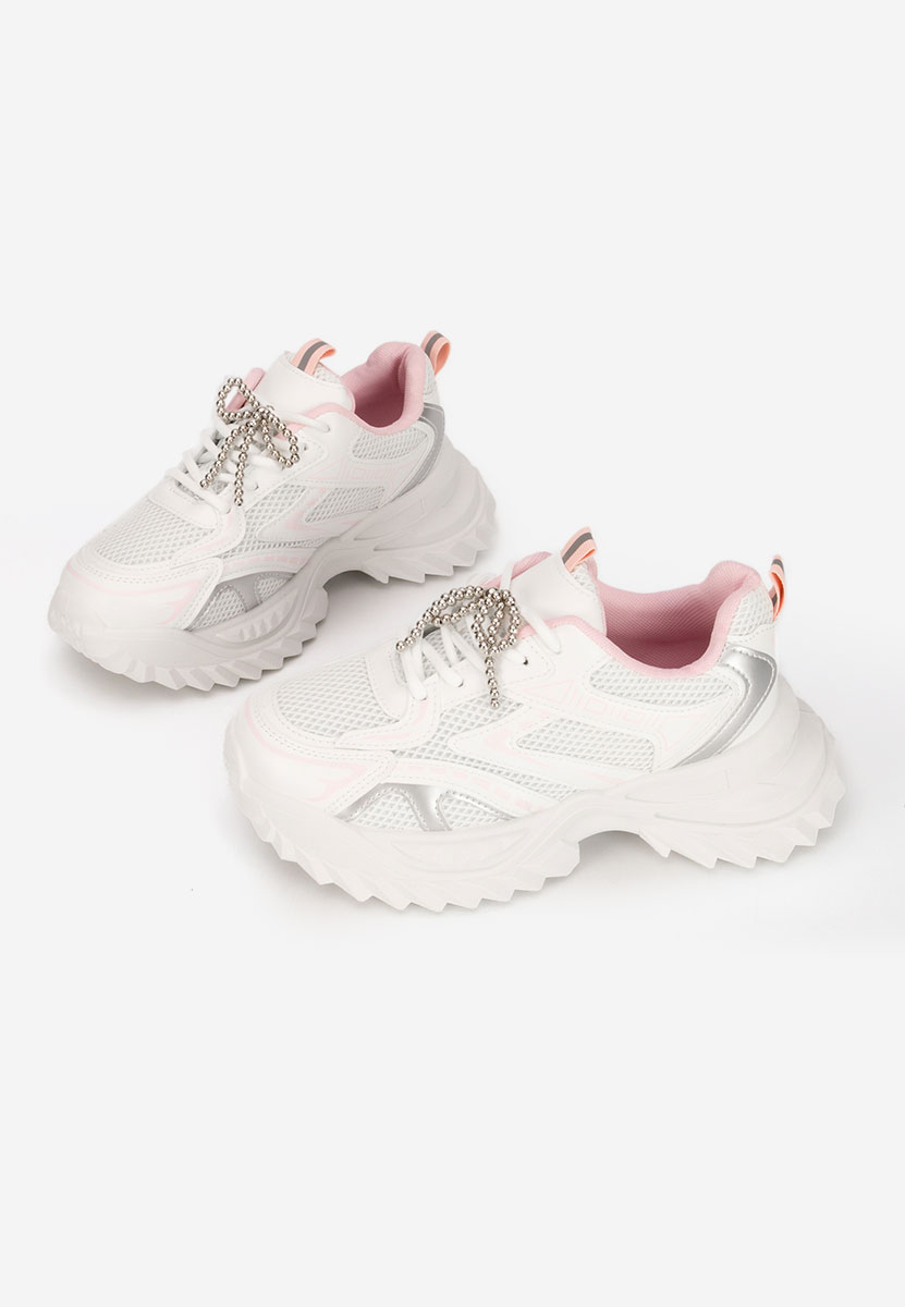 Sneakers dama Eudoria albi