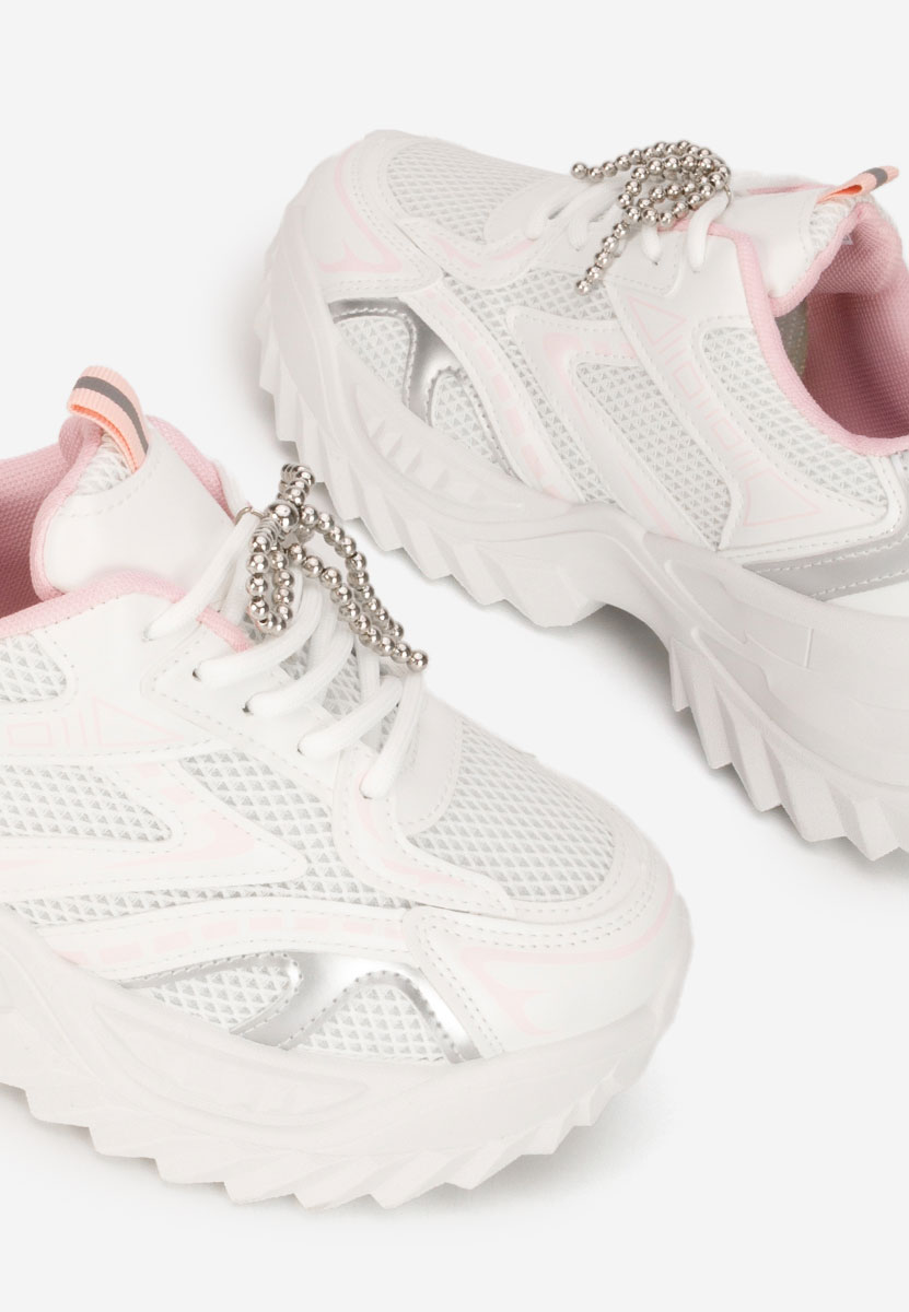 Sneakers dama Eudoria albi