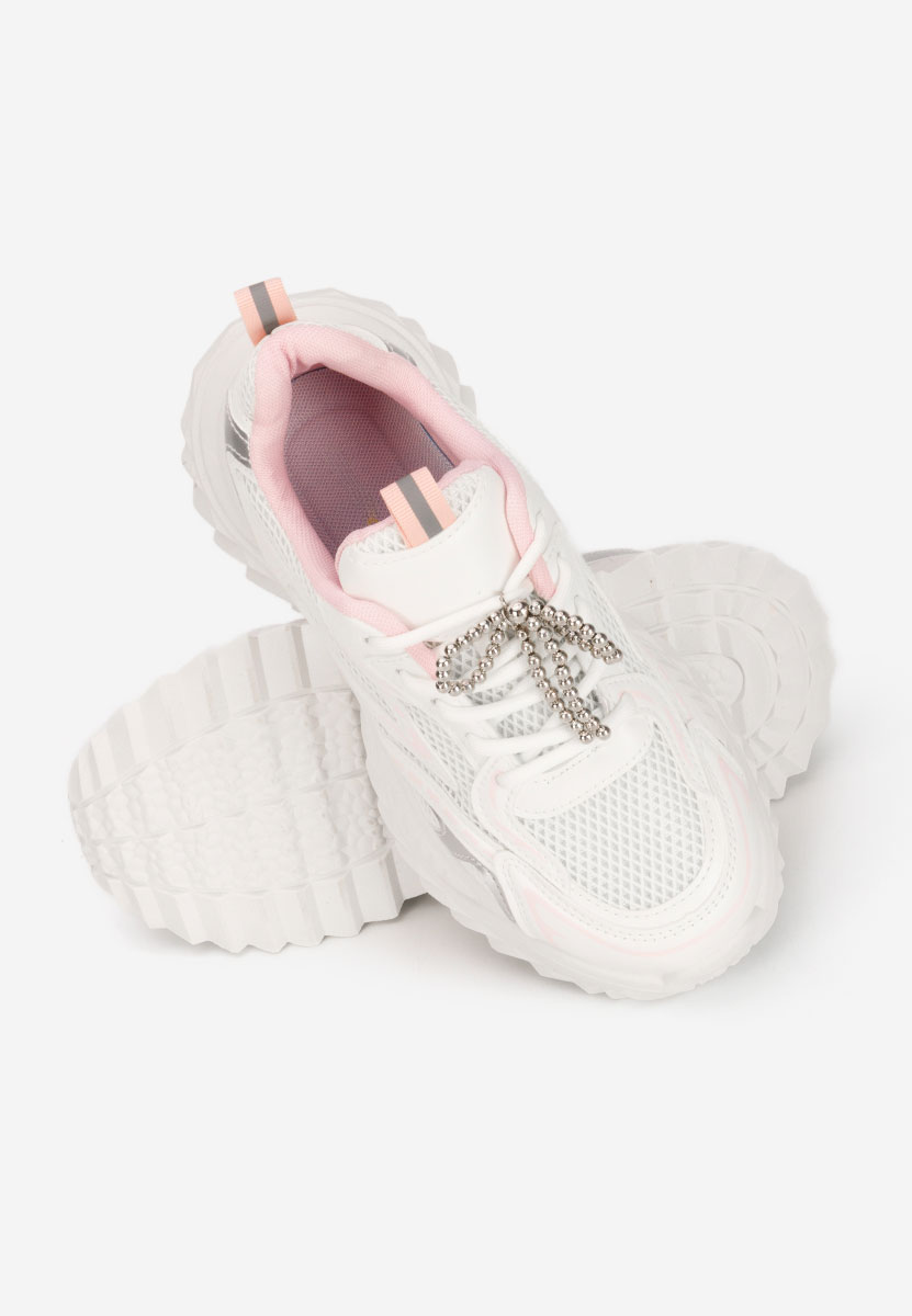 Sneakers dama Eudoria albi