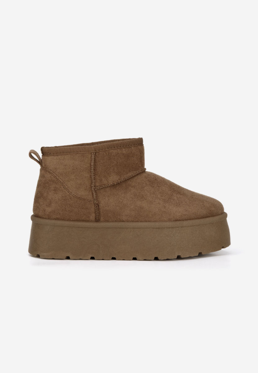 Cizme tip ugg Savieda V2 maro