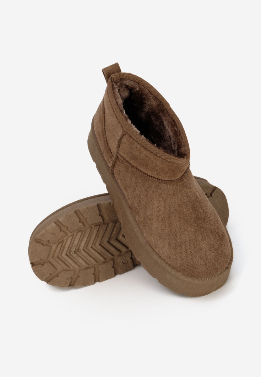 Cizme tip ugg Savieda V2 maro