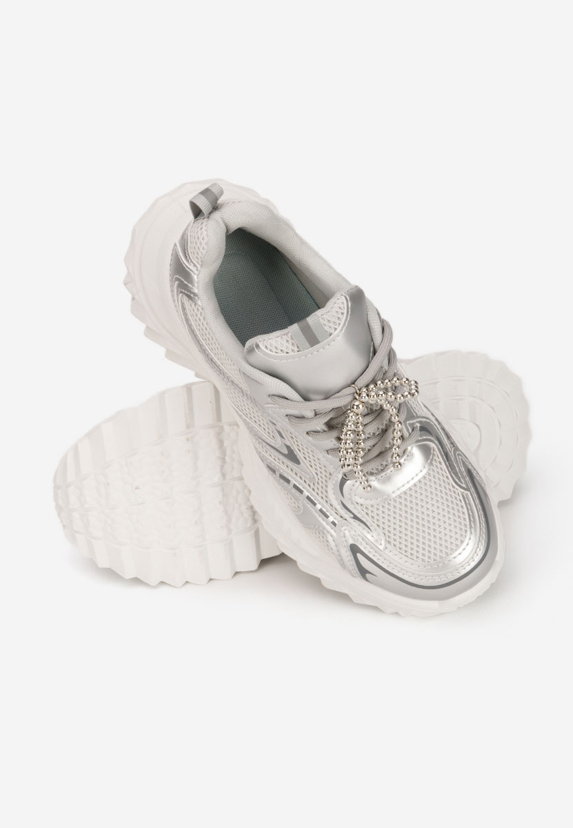 Sneakers dama Eudoria argintii