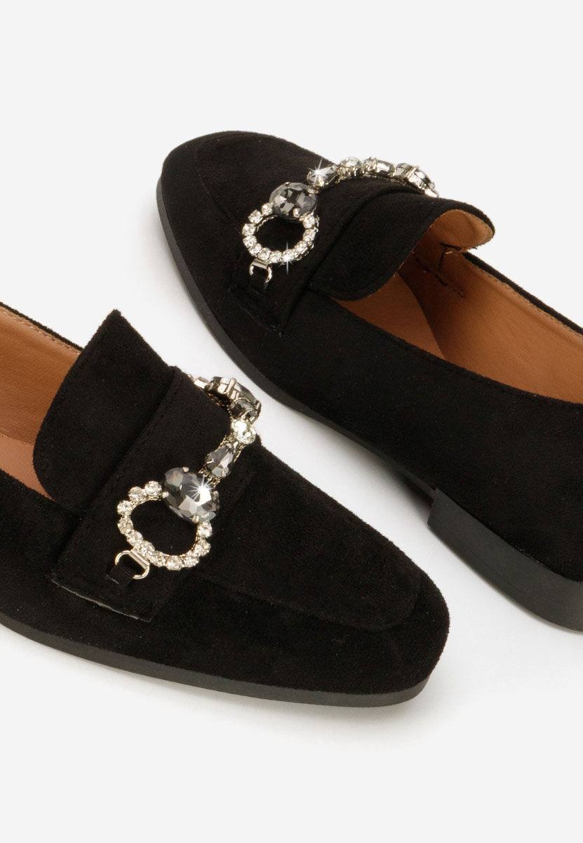 Mocasini dama eleganti Venea V2 negri