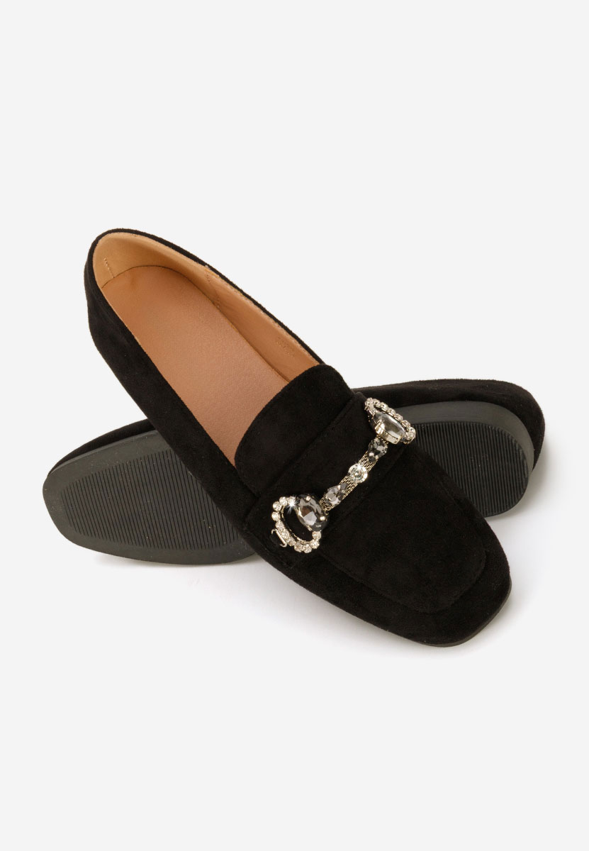 Mocasini dama eleganti Venea V2 negri