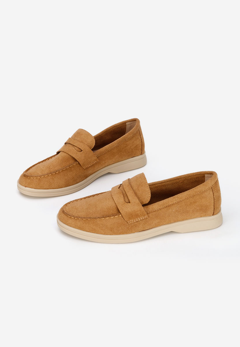 Mocasini dama Hesika camel