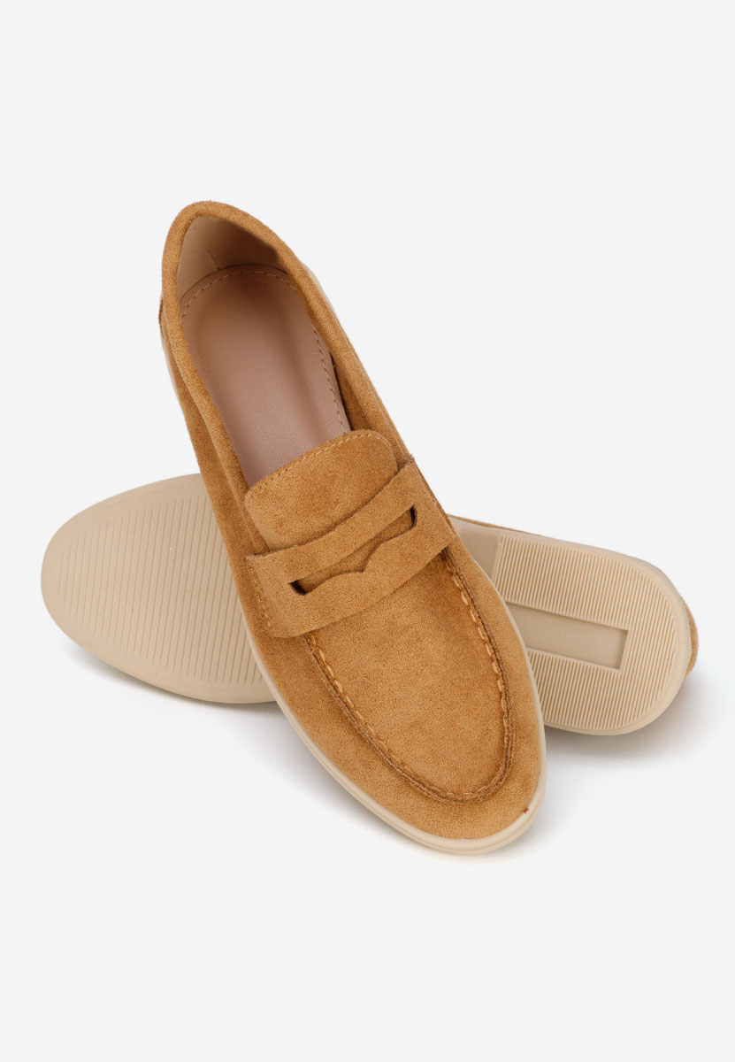Mocasini dama Hesika camel