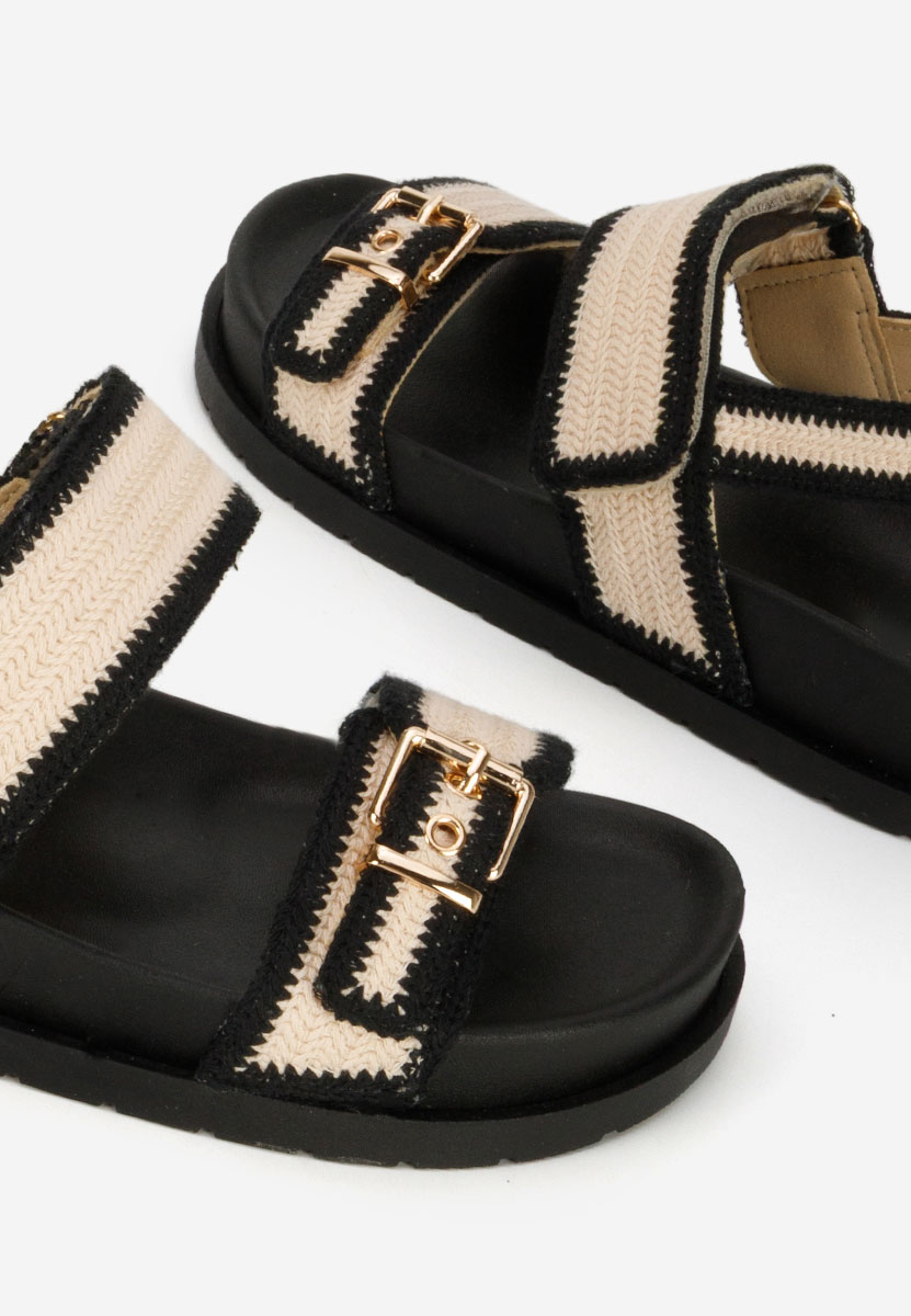 Sandale dama fara toc Sharma bej