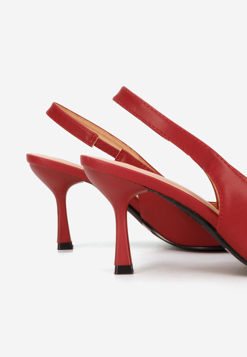 Pantofi slingback Beatrise V2 grena