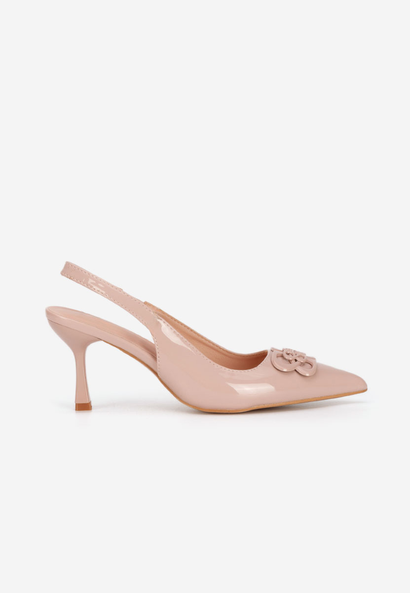 Pantofi slingback Beatrise bej