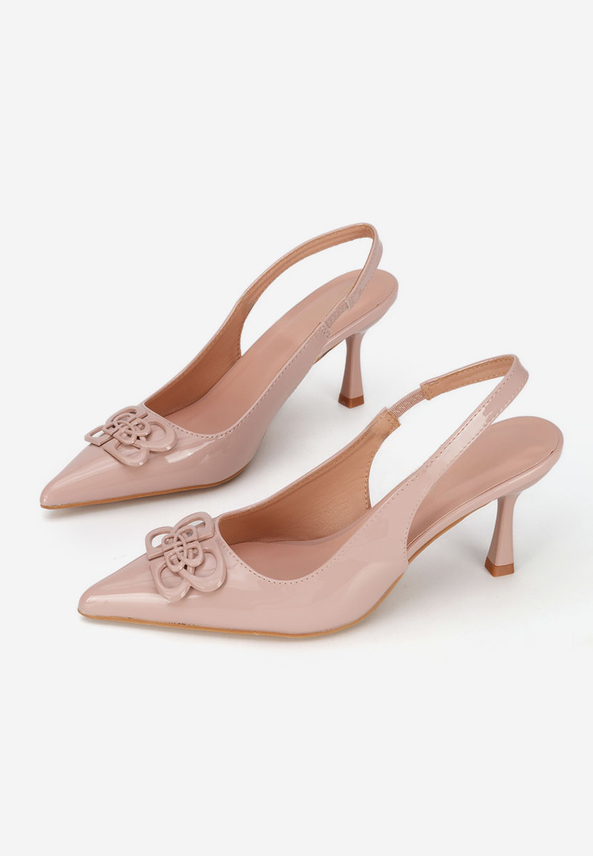 Pantofi slingback Beatrise bej