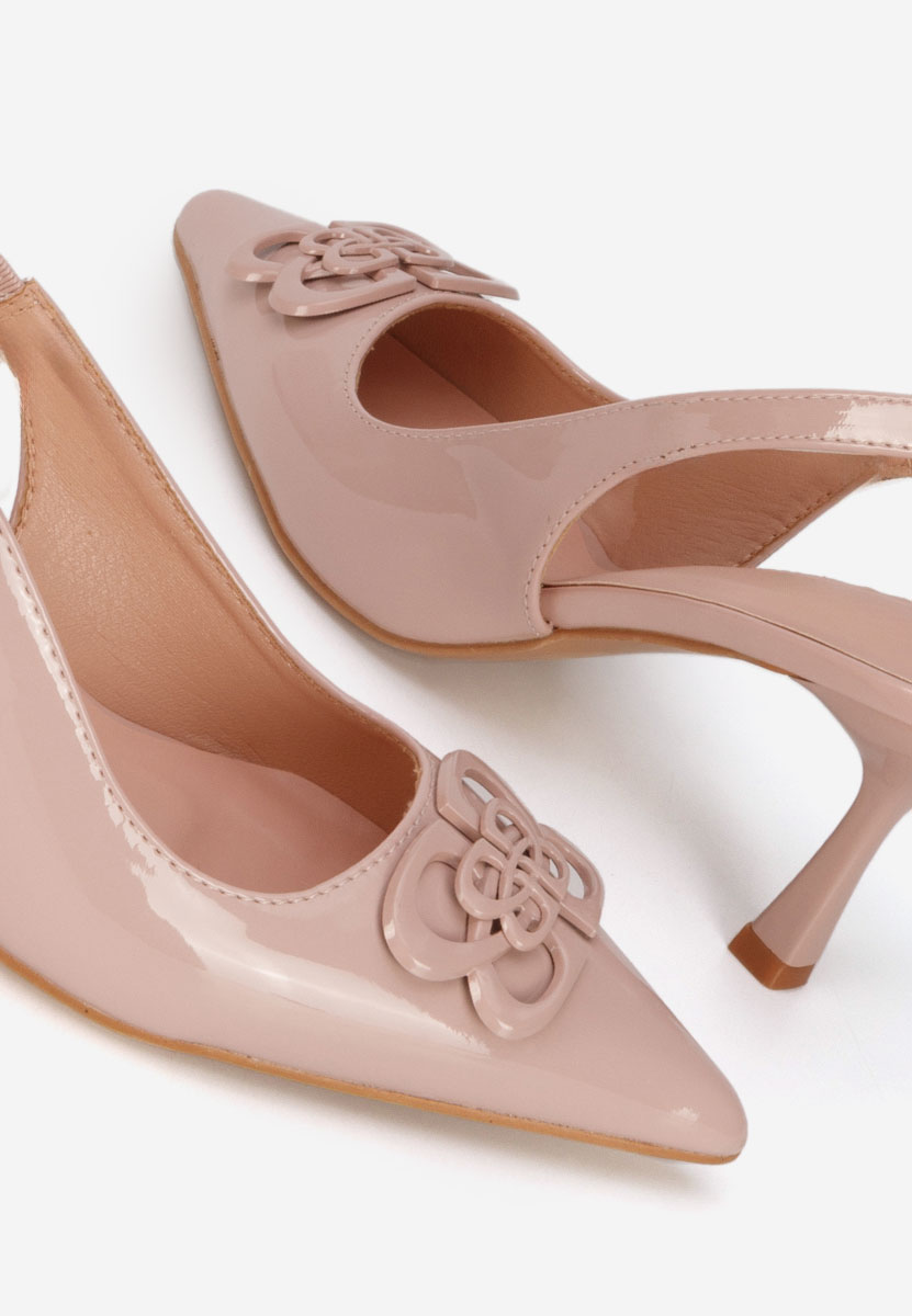 Pantofi slingback Beatrise bej