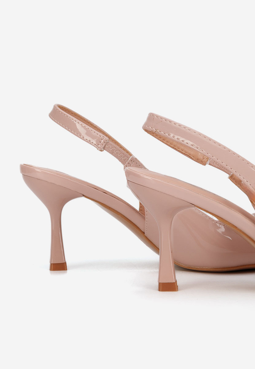 Pantofi slingback Beatrise bej