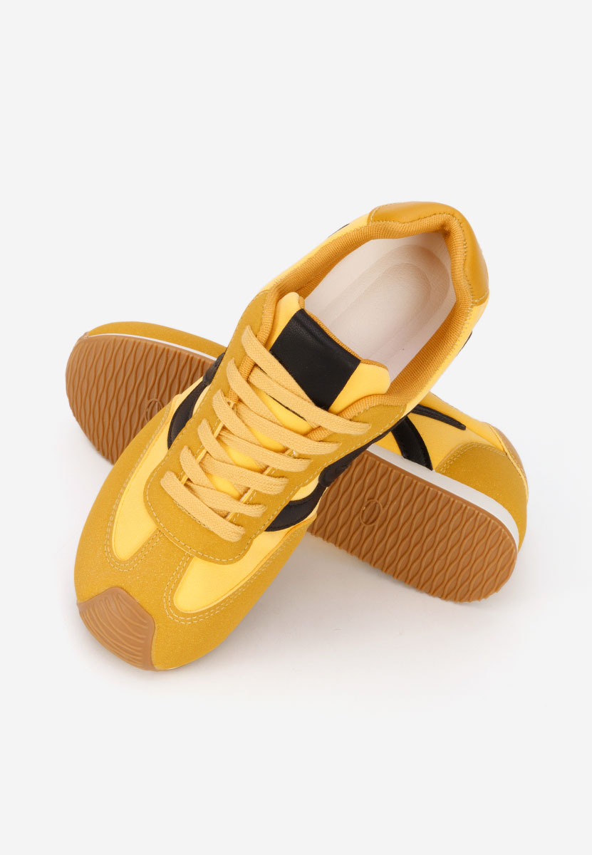 Sneakers dama Kalindia galbeni