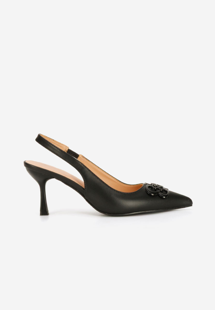 Pantofi slingback Beatrise V2 negri