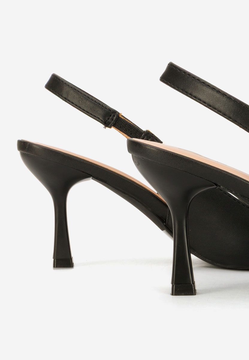 Pantofi slingback Beatrise V2 negri