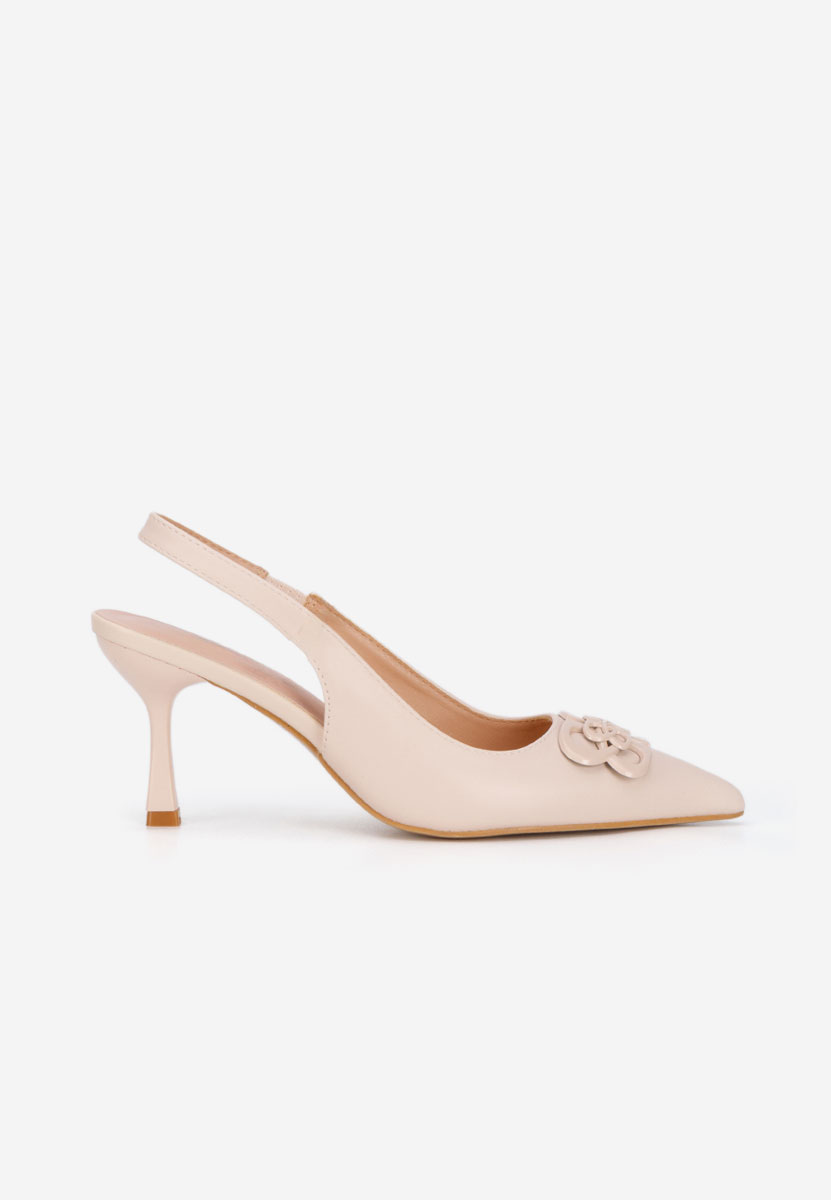 Pantofi slingback Beatrise V2 bej