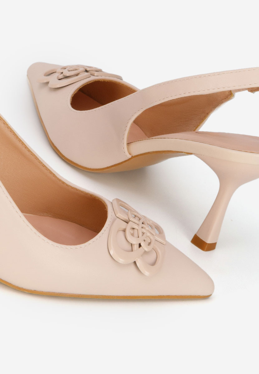 Pantofi slingback Beatrise V2 bej