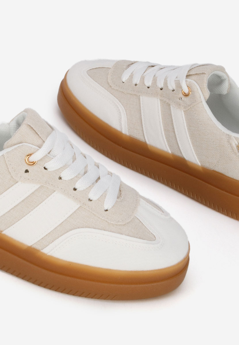 Sneakers dama Deenia bej