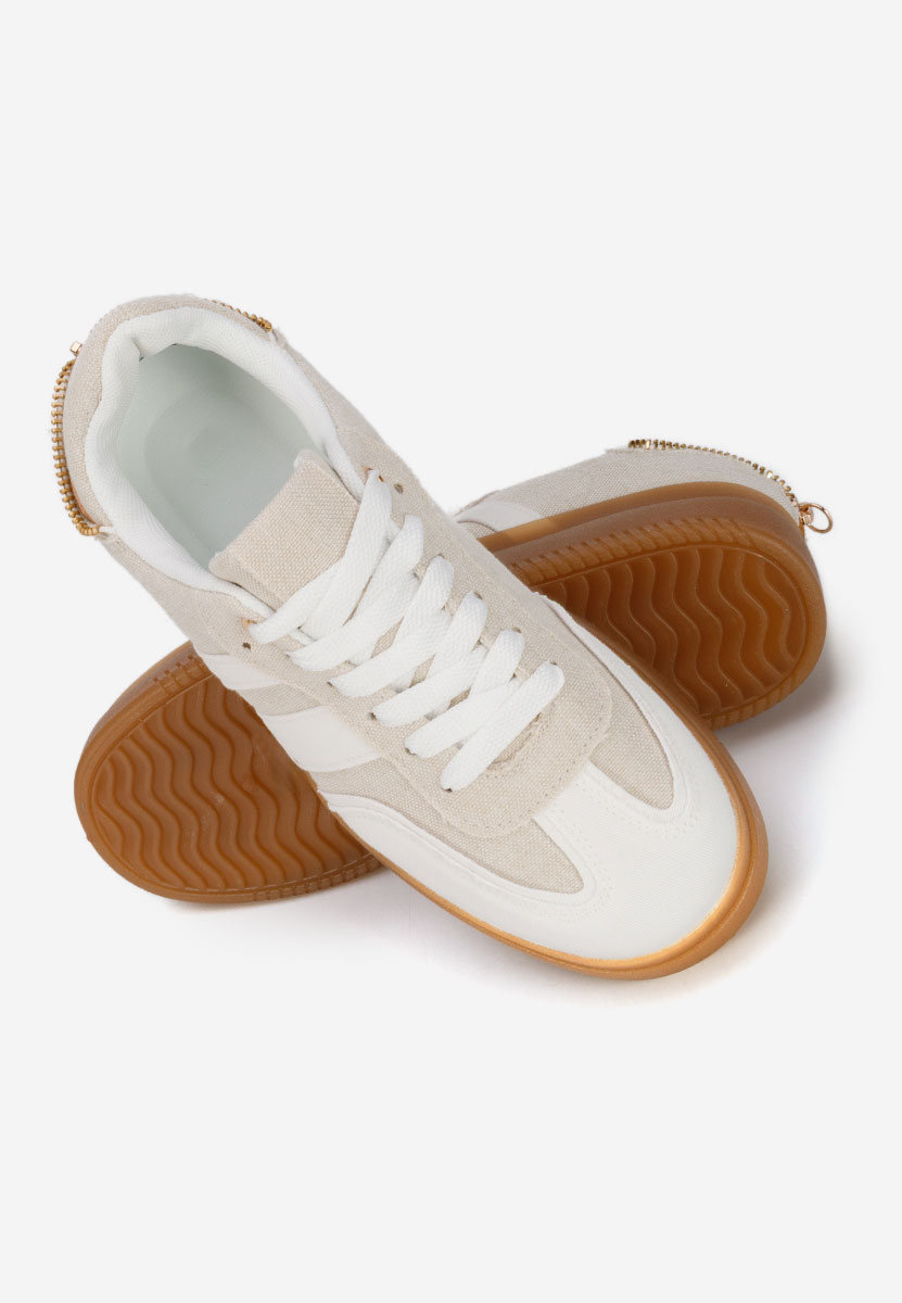 Sneakers dama Deenia bej