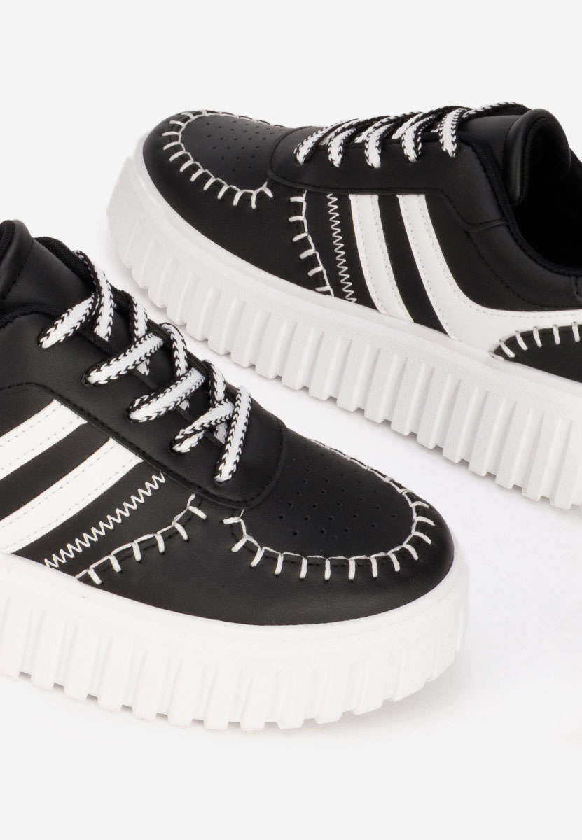 Sneakers cu platforma Brandie negri