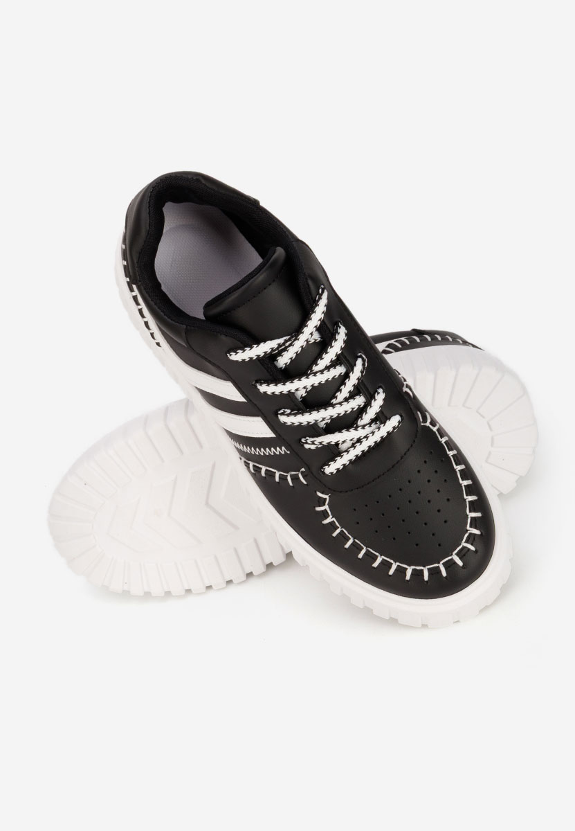 Sneakers cu platforma Brandie negri