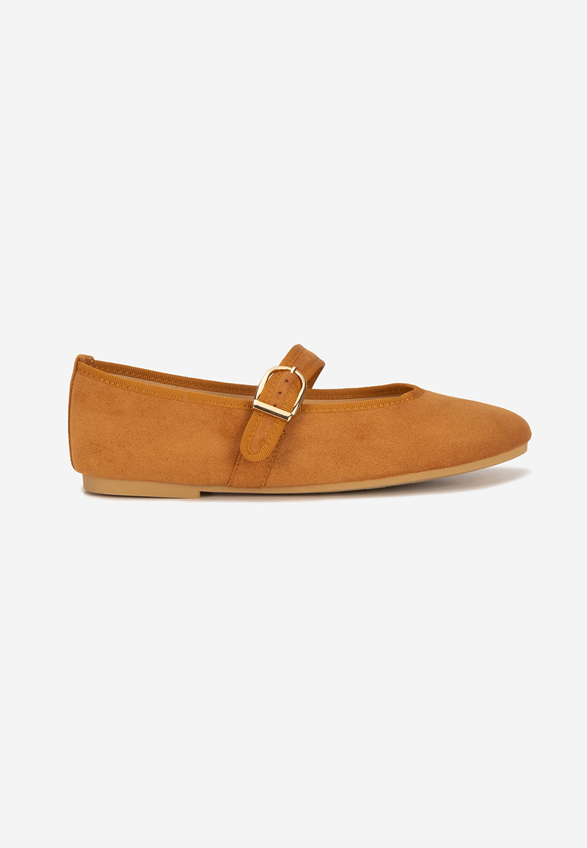 Balerini cu bareta Alecsona camel