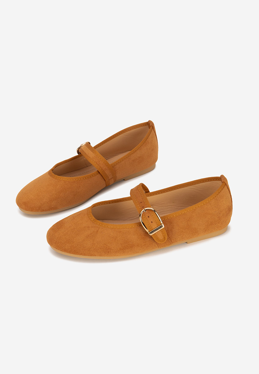 Balerini cu bareta Alecsona camel