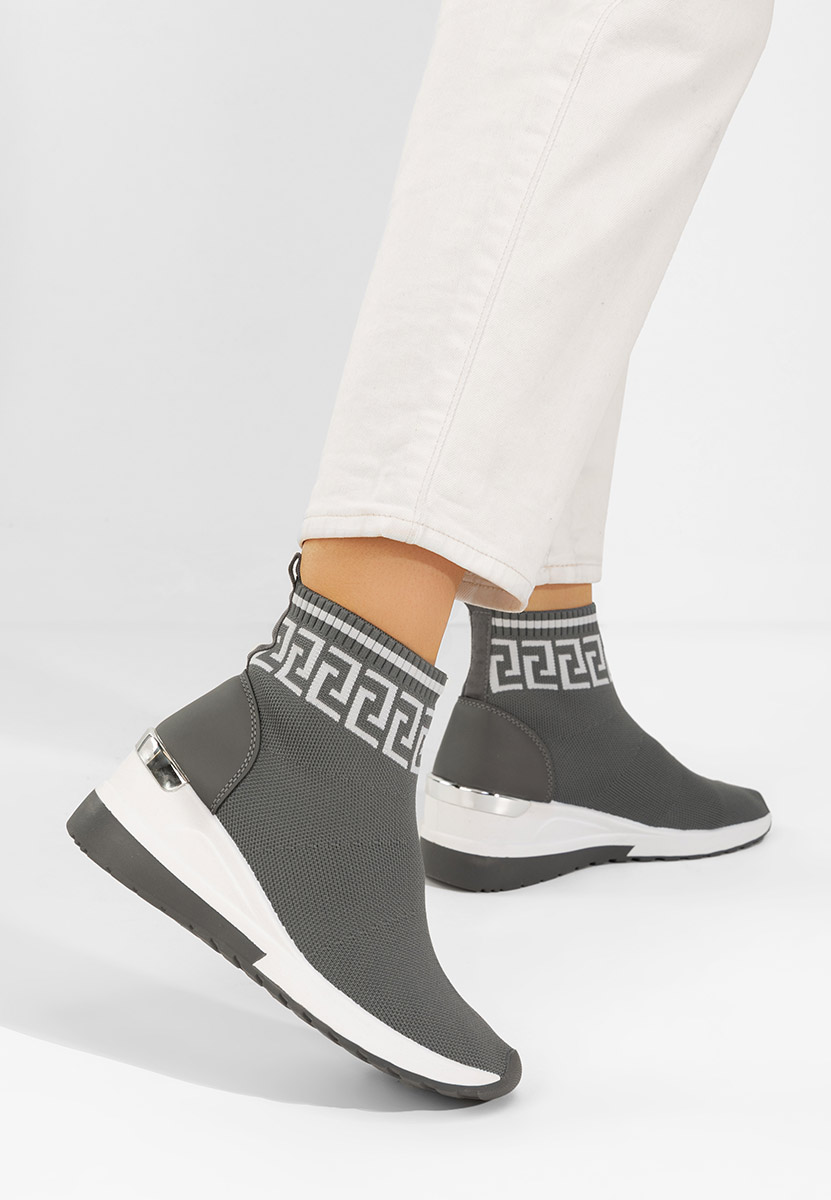 Sneakers tip soseta Ofelina gri