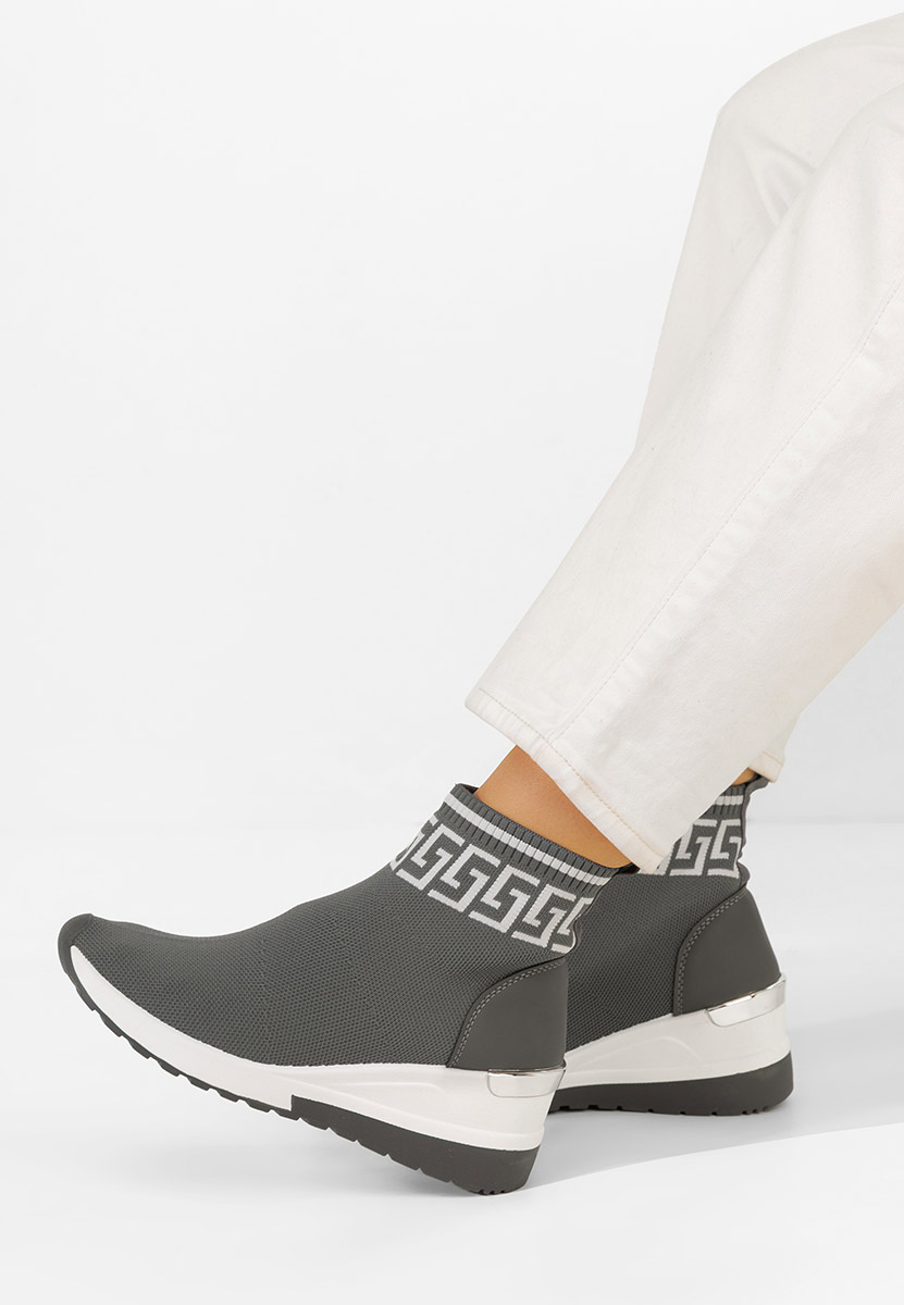 Sneakers tip soseta Ofelina gri