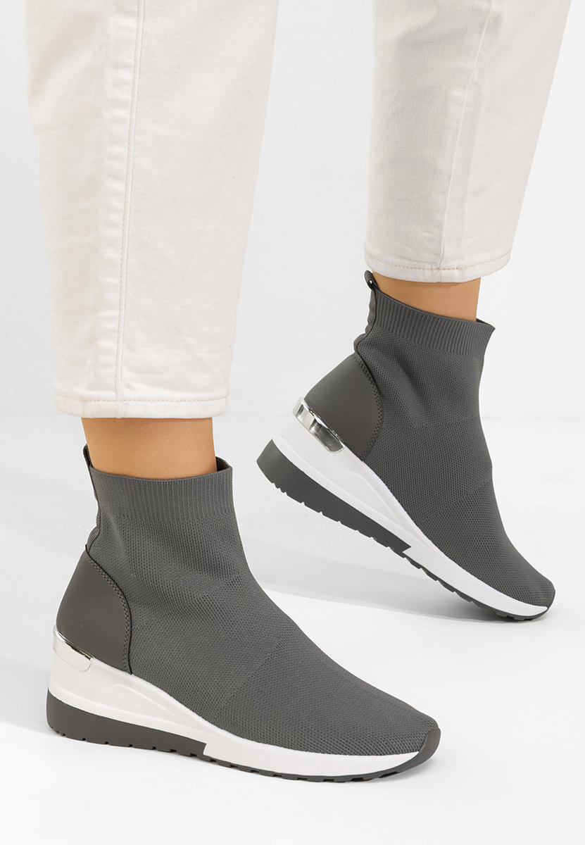 Sneakers tip soseta Jessina gri