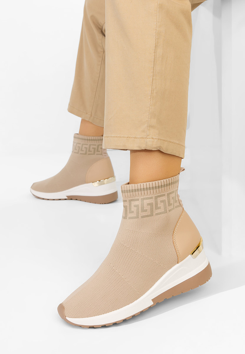 Sneakers tip soseta Ofelina bej