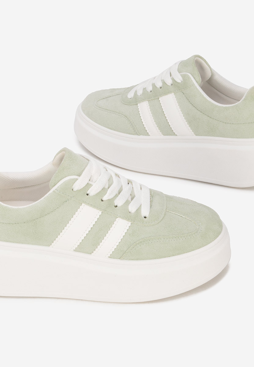 Sneakers cu platformă Semana verzi