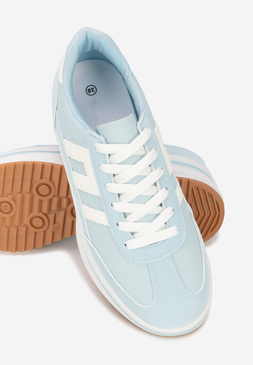 Sneakers cu platformă Jesie albastri