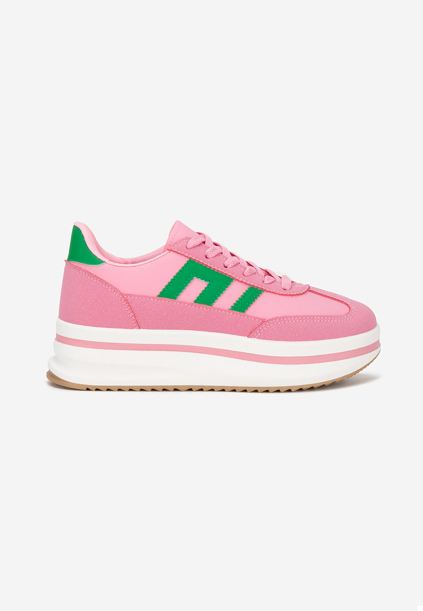 Sneakers cu platformă Jesie fucsia