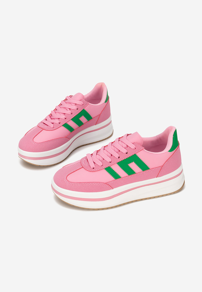 Sneakers cu platformă Jesie fucsia