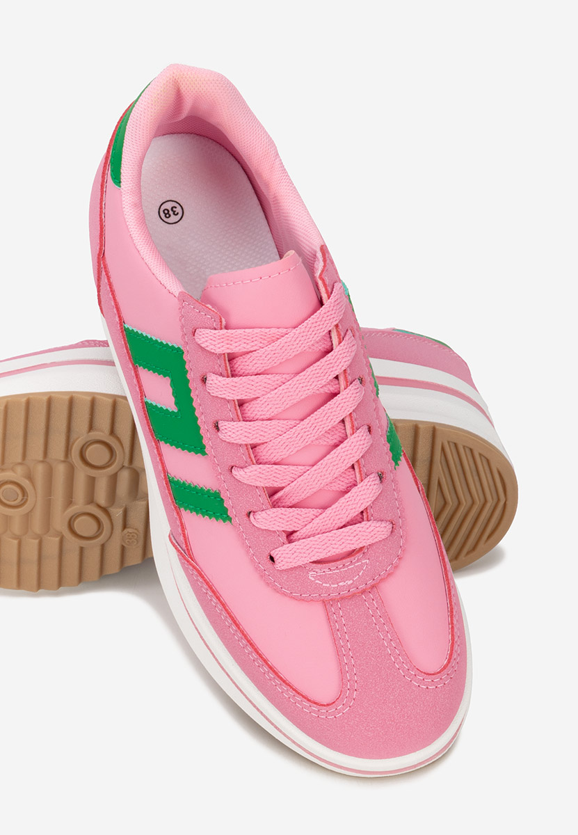 Sneakers cu platformă Jesie fucsia