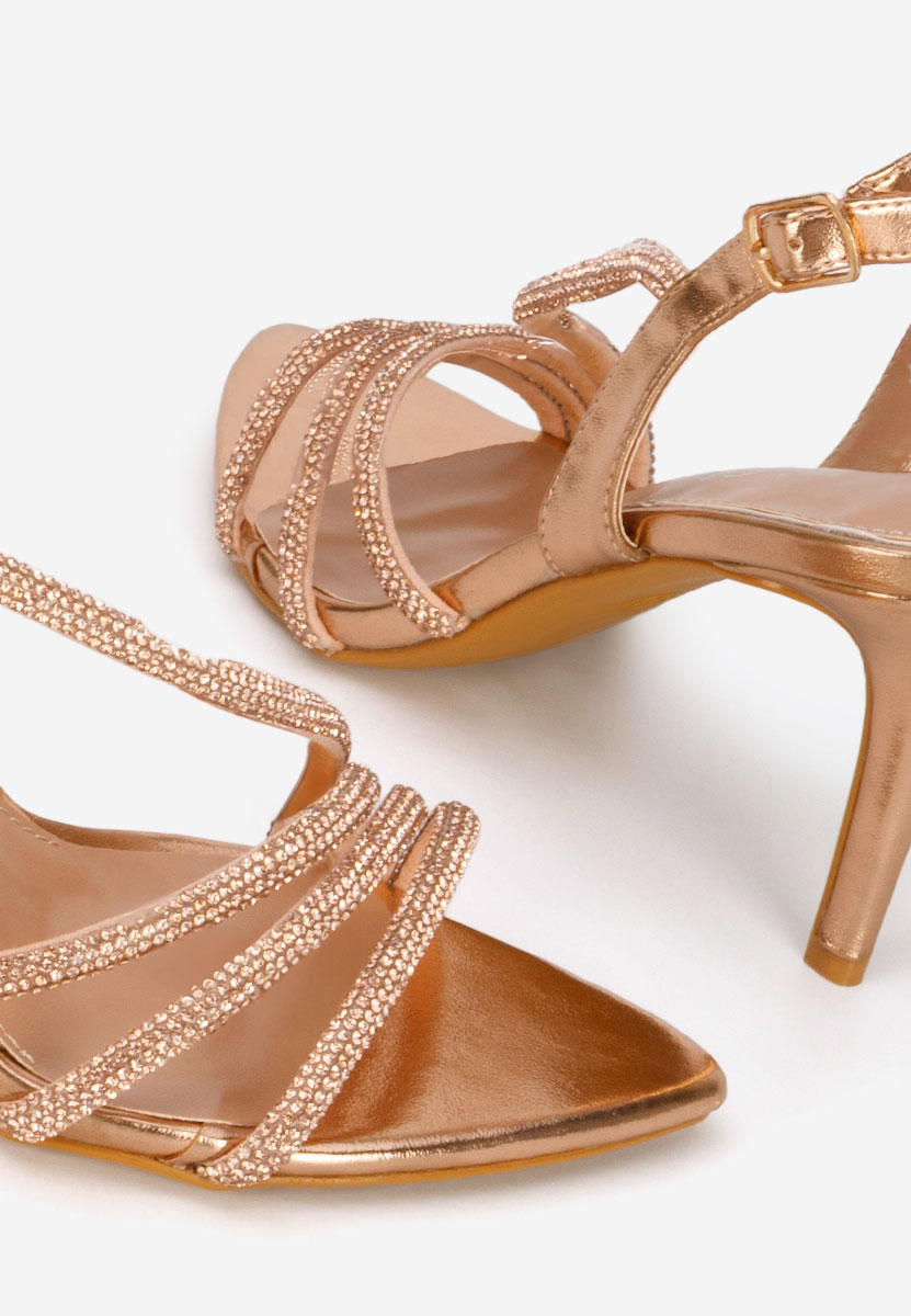 Sandale dama elegante Sorinia champagne