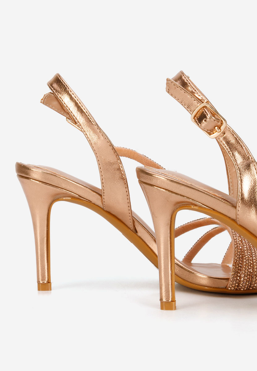 Sandale dama elegante Sorinia champagne