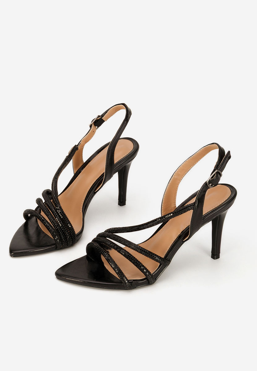 Sandale dama elegante Sorinia negre