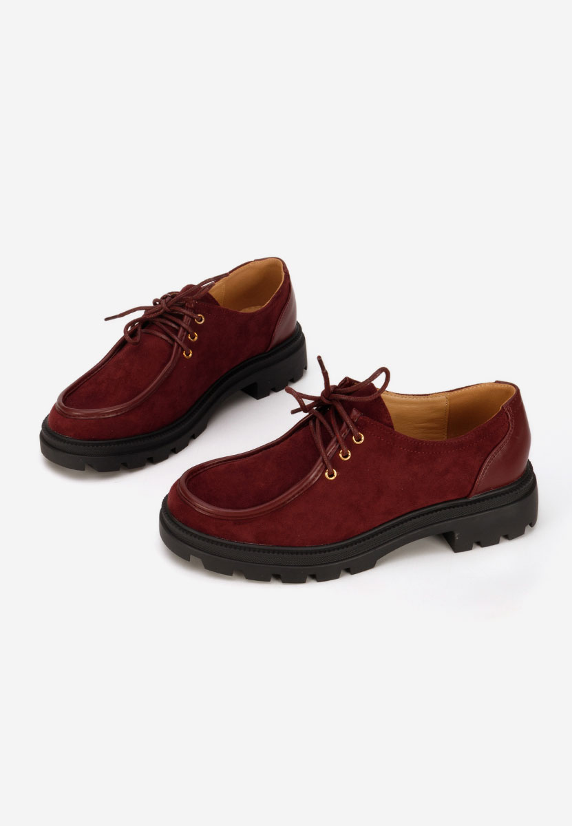 Pantofi casual dama Seliora grena