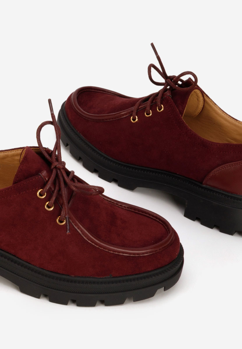 Pantofi casual dama Seliora grena