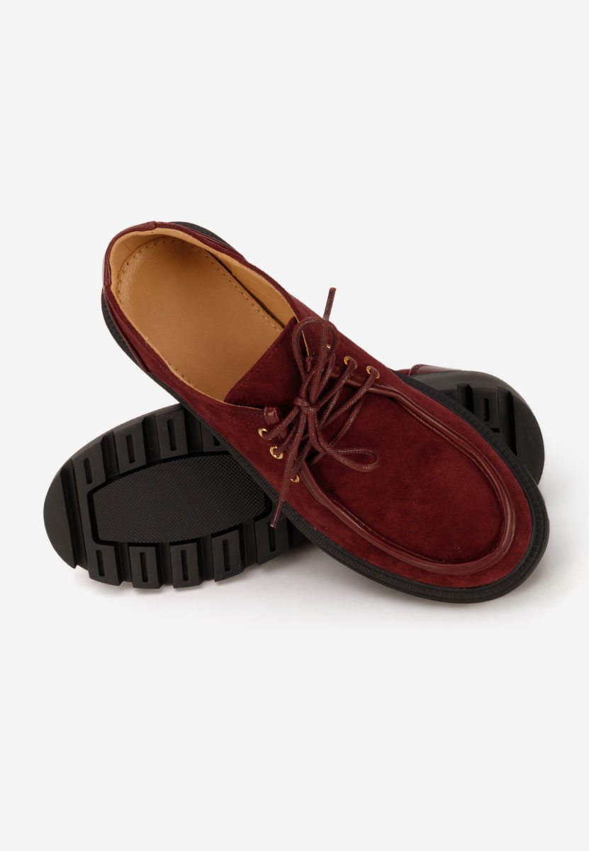 Pantofi casual dama Seliora grena