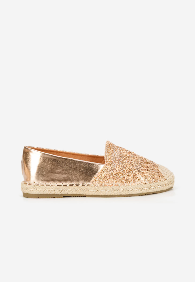 Espadrile dama Thaisa champagne