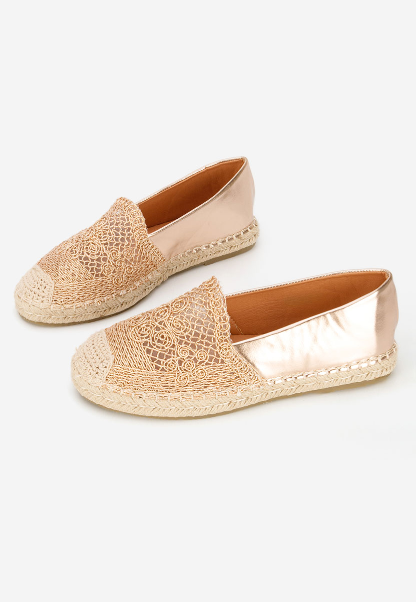 Espadrile dama Thaisa champagne