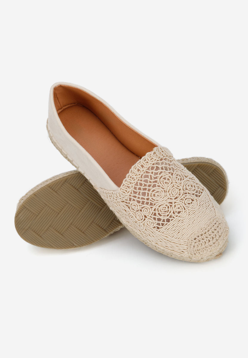 Espadrile dama Thaisa bej