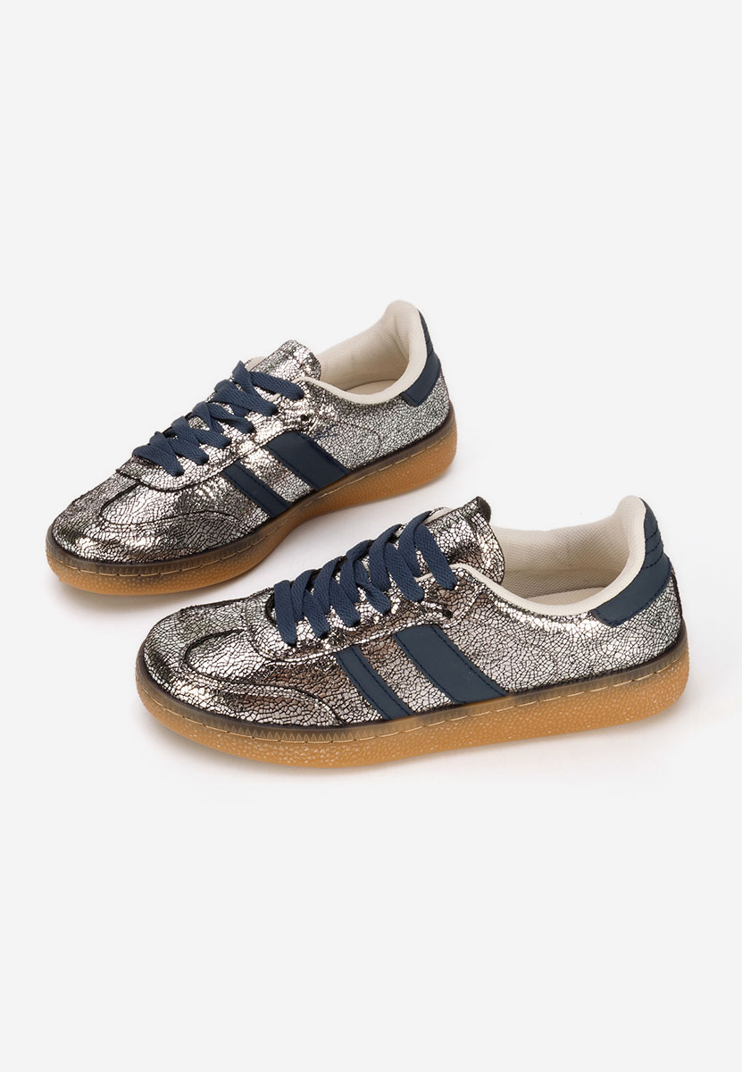 Sneakers dama Azurea argintii
