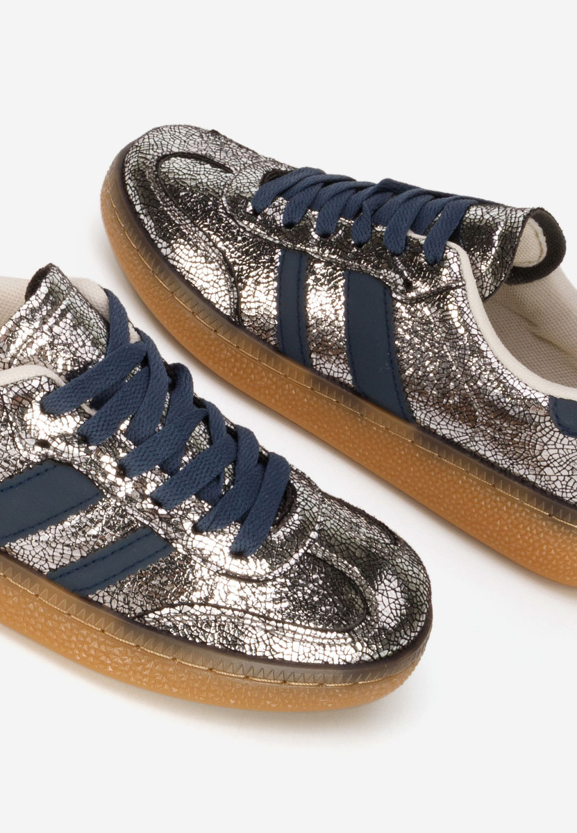 Sneakers dama Azurea argintii