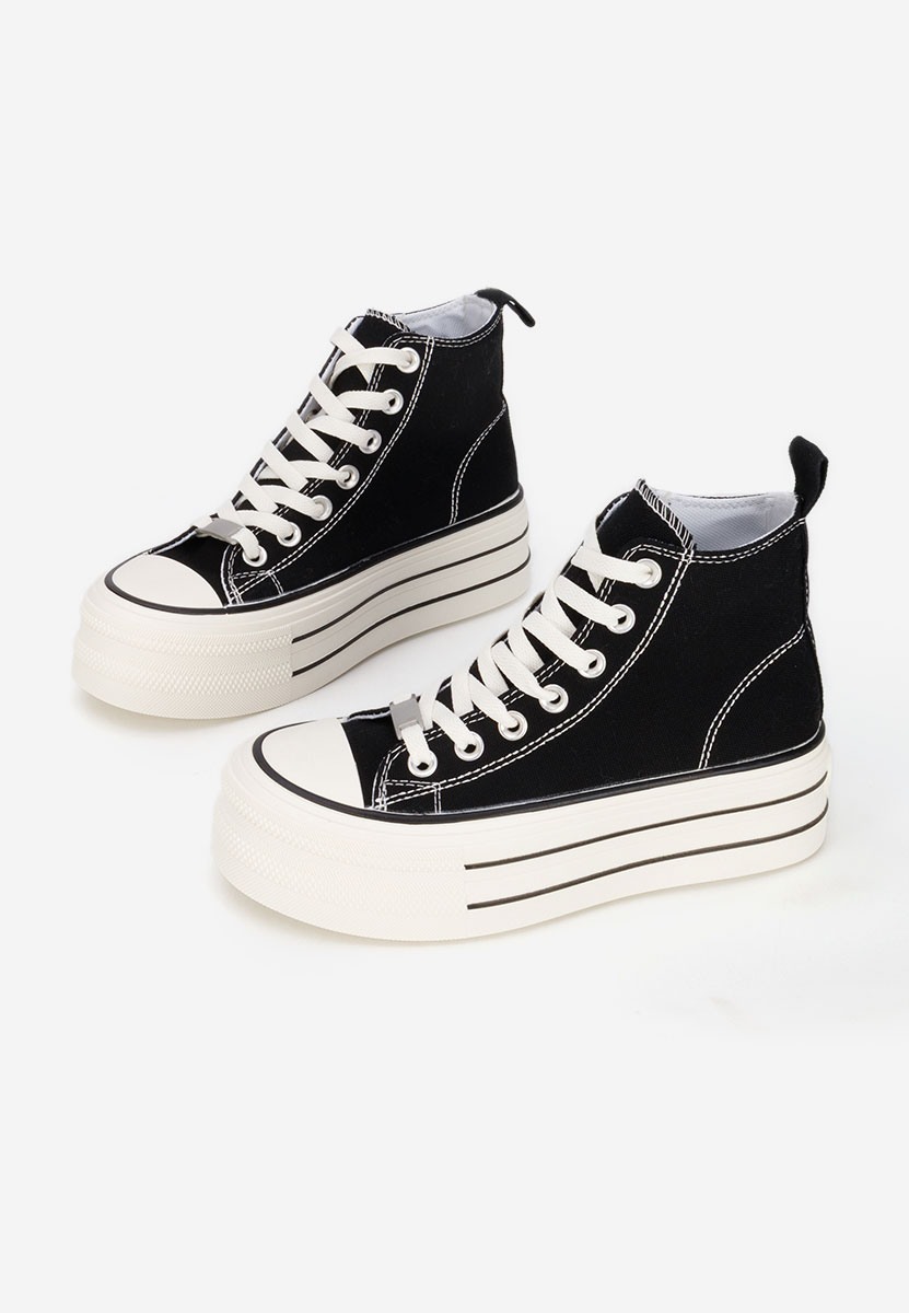 Tenisi cu platformă Kimala V3 negri