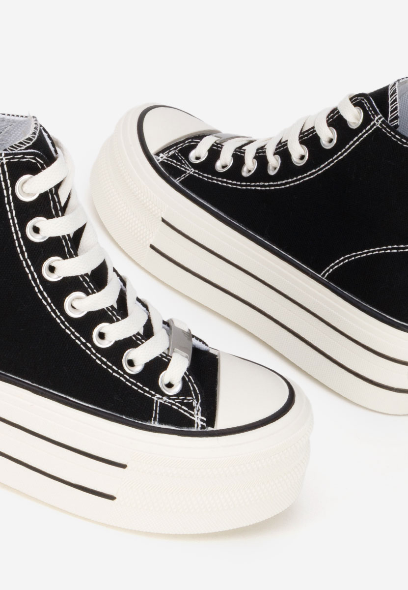 Tenisi cu platformă Kimala V3 negri