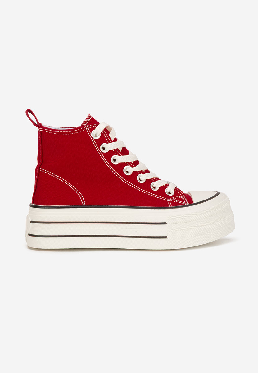 Tenisi cu platformă Kimala V3 rosii